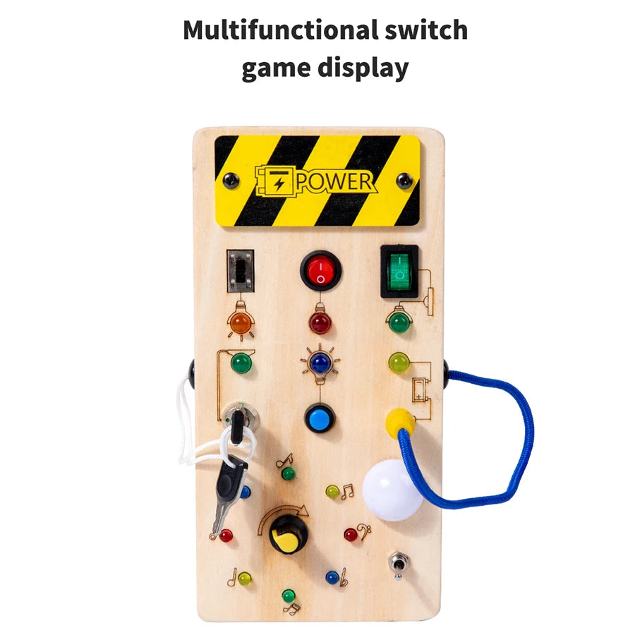 Buzzytots™ Montessori Musical Busy Board
