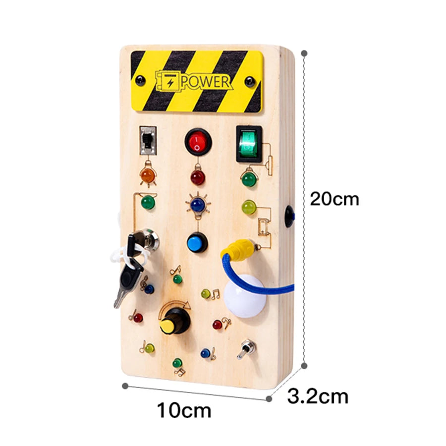 Buzzytots™ Montessori Musical Busy Board