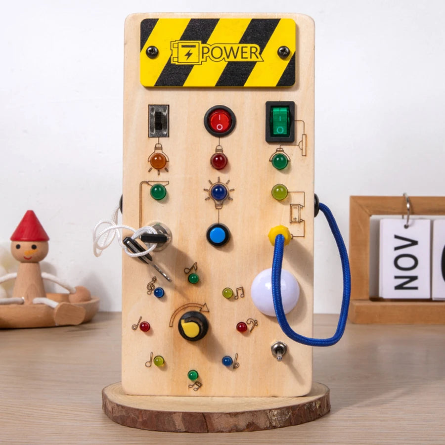 Buzzytots™ Montessori Musical Busy Board