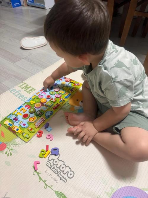 Buzzytots™ Wooden Learning Board