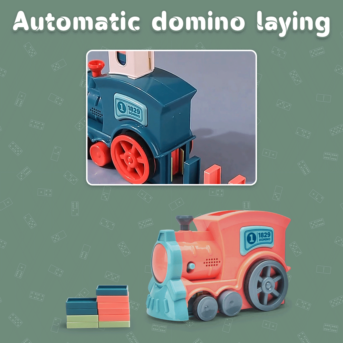 Buzzytots™ Electric Domino Train