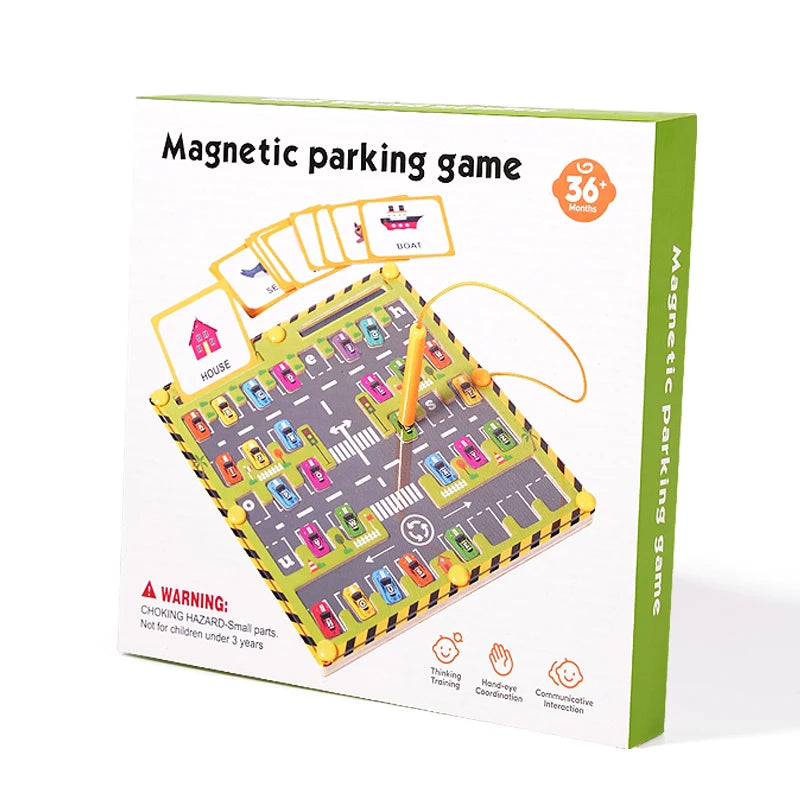 Buzzytots™ Montessori Magnetic Car Maze