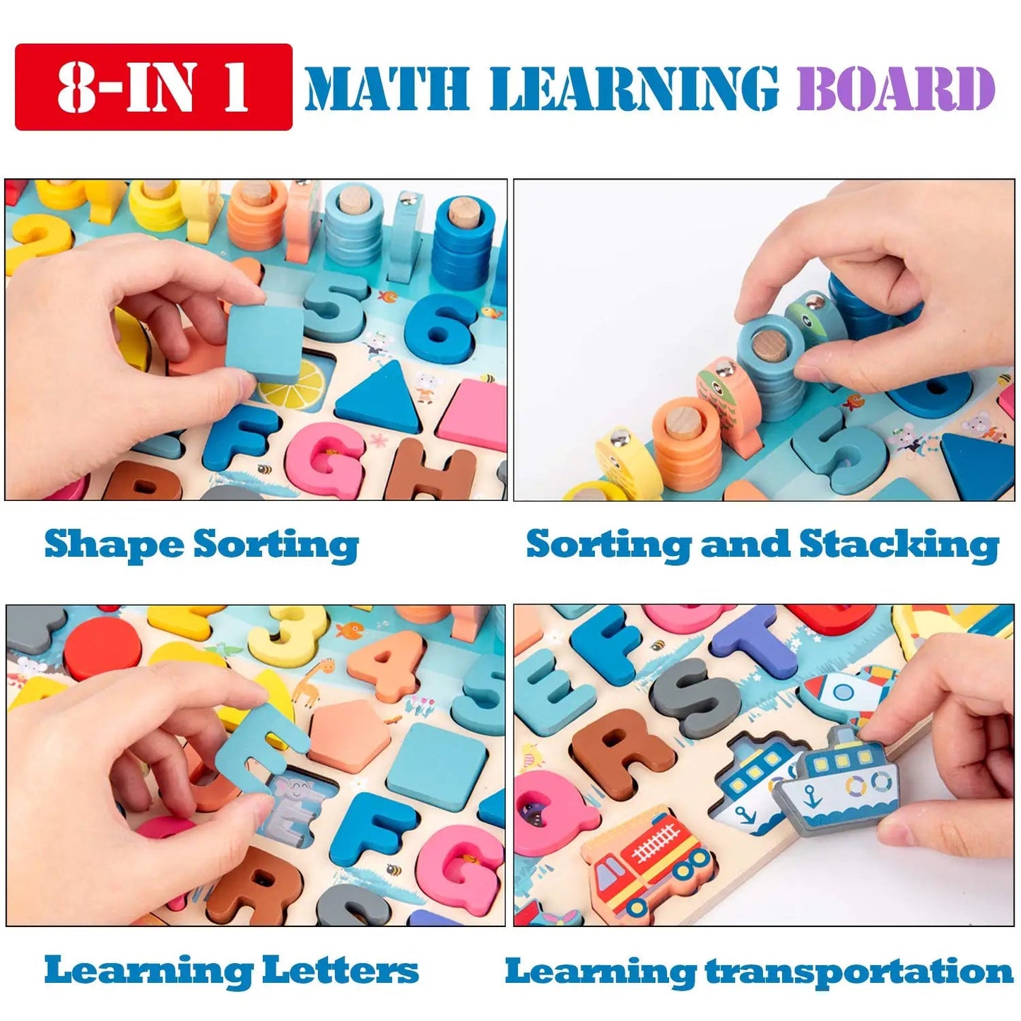 Buzzytots™ Wooden Learning Board