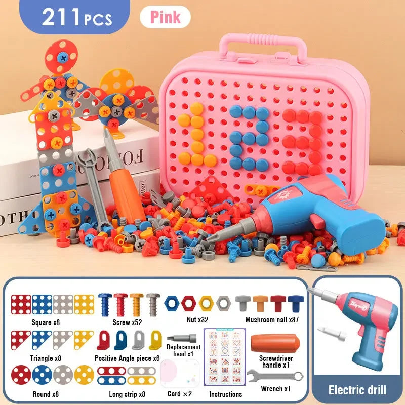 Buzzytots™ Little Engineer DIY Montessori Tool Box Set