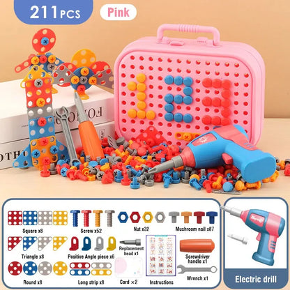 Buzzytots™ Little Engineer DIY Montessori Tool Box Set