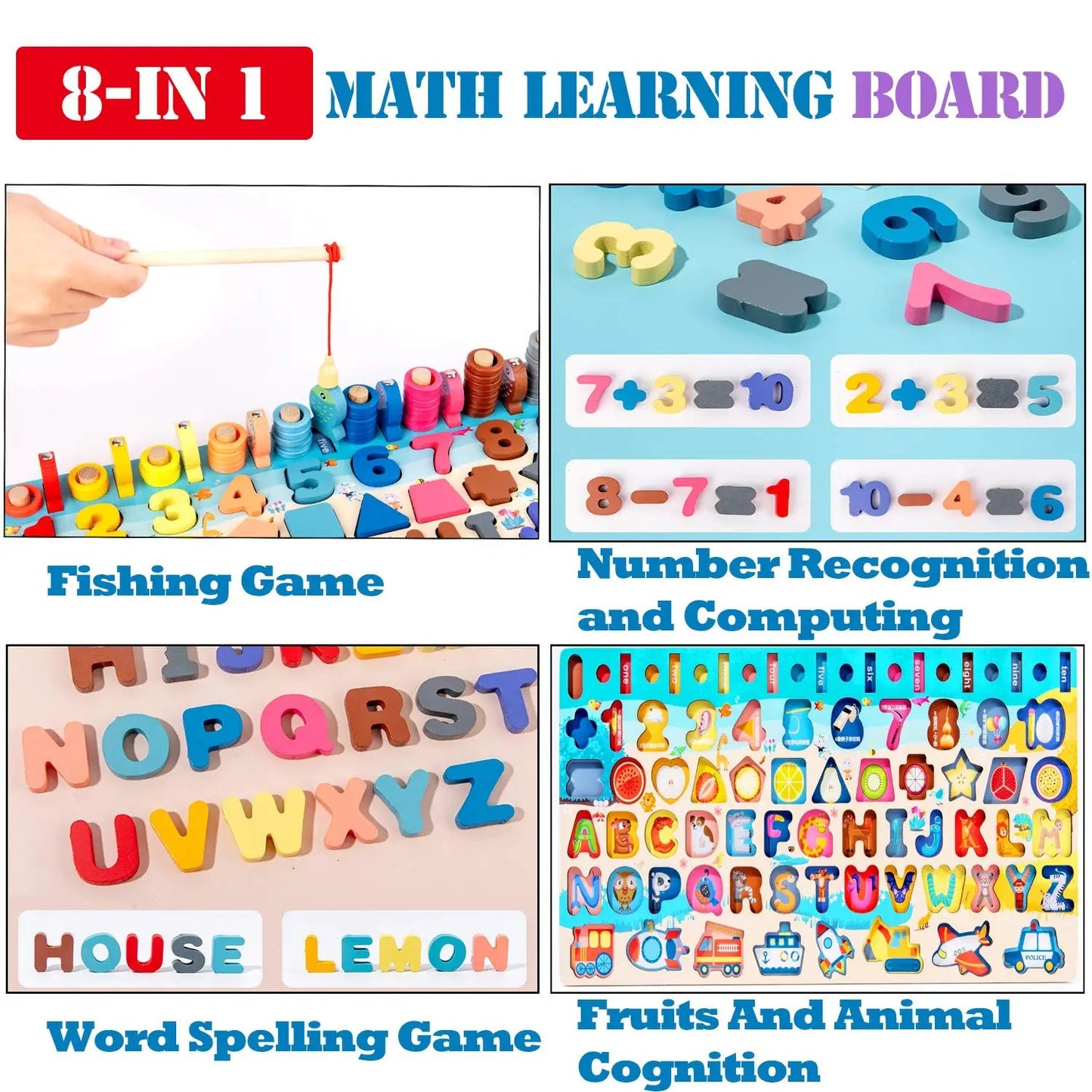 Buzzytots™ Wooden Learning Board