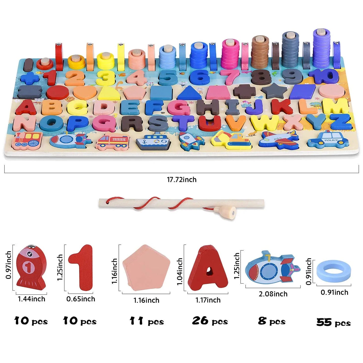 Buzzytots™ Wooden Learning Board