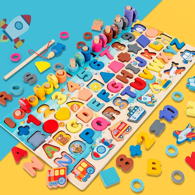 Buzzytots™ Wooden Learning Board
