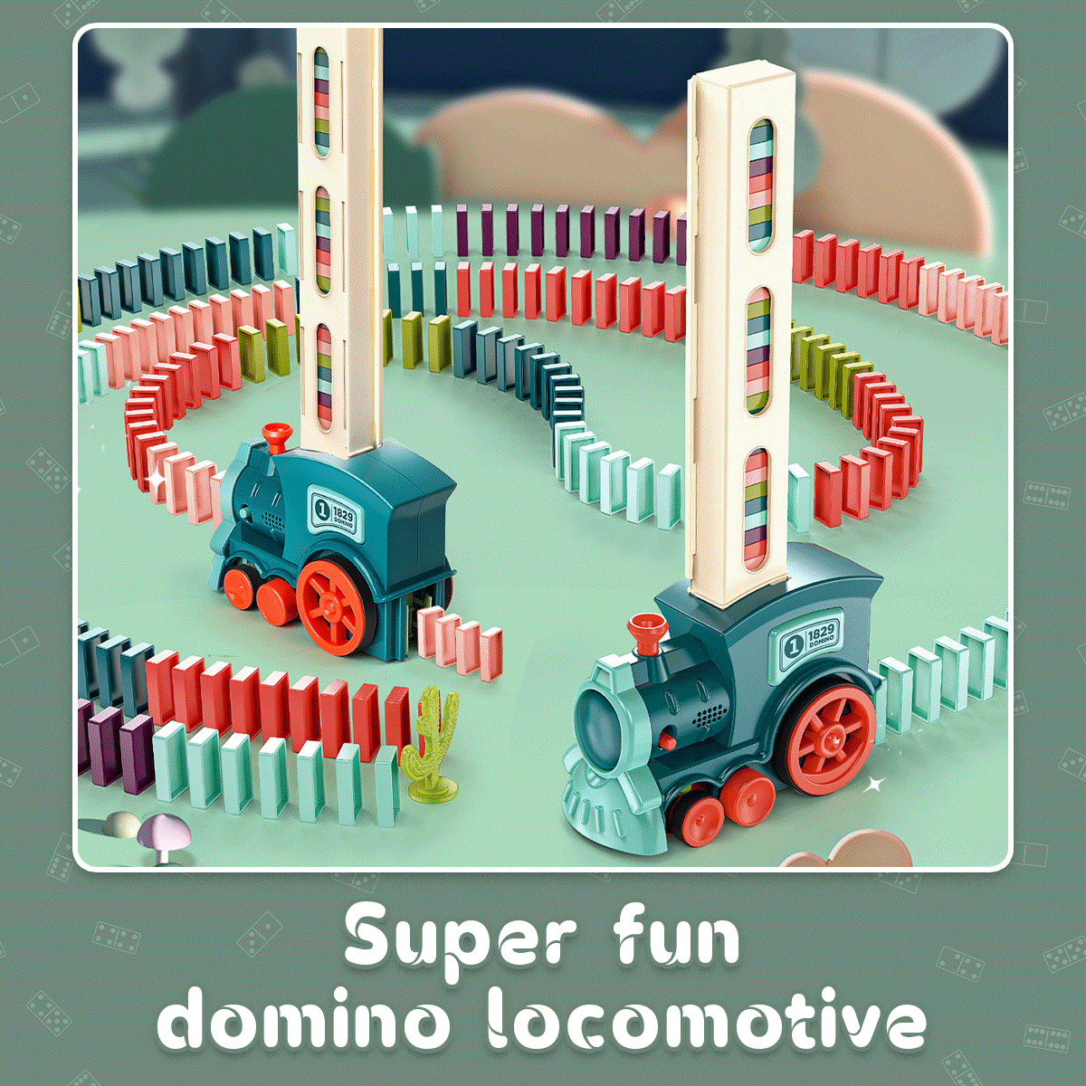 Buzzytots™ Electric Domino Train